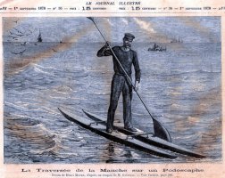 Podoscaphe de la traversée de la Manche